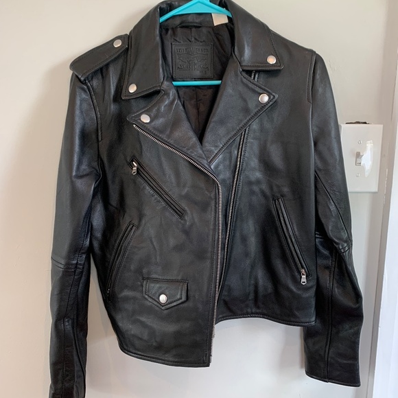 Levis Leather Jacket - Picture 4 of 6